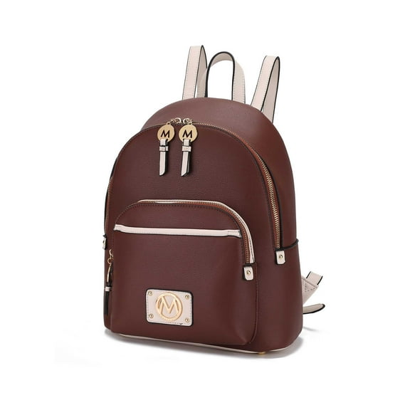 MKF Collection Alice Backpack by Mia k. - Chocolate