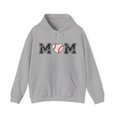 thumbnail image 2 of Baseball Hoodie Sweatshirt, Mom baseball heart, Gift for mom, Mother's Day, 2 of 7