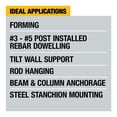 thumbnail image 4 of Martillo perforador DEWALT DCH263R2 20V MAX SDS Plus 28 mm inalámbrico, 4 of 6