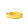 thumbnail image 4 of TOOYFUL Hamster Sand Bath Box,Gerbil Sand , Hamster Bed, Cage Accessory Small Animal Toilet for Chinchilla Mice Small Animals Small Yellow, 4 of 10
