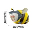 thumbnail image 3 of Misright Creative Shark Smiling Statue Resins Animal Ornament Modern Interior Decors, 3 of 8
