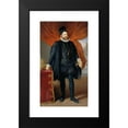 thumbnail image 2 of Johann Peter Krafft 9x14 Black Modern Framed Museum Art Print Titled - Kaiser Rudolf II. (1840), 2 of 5