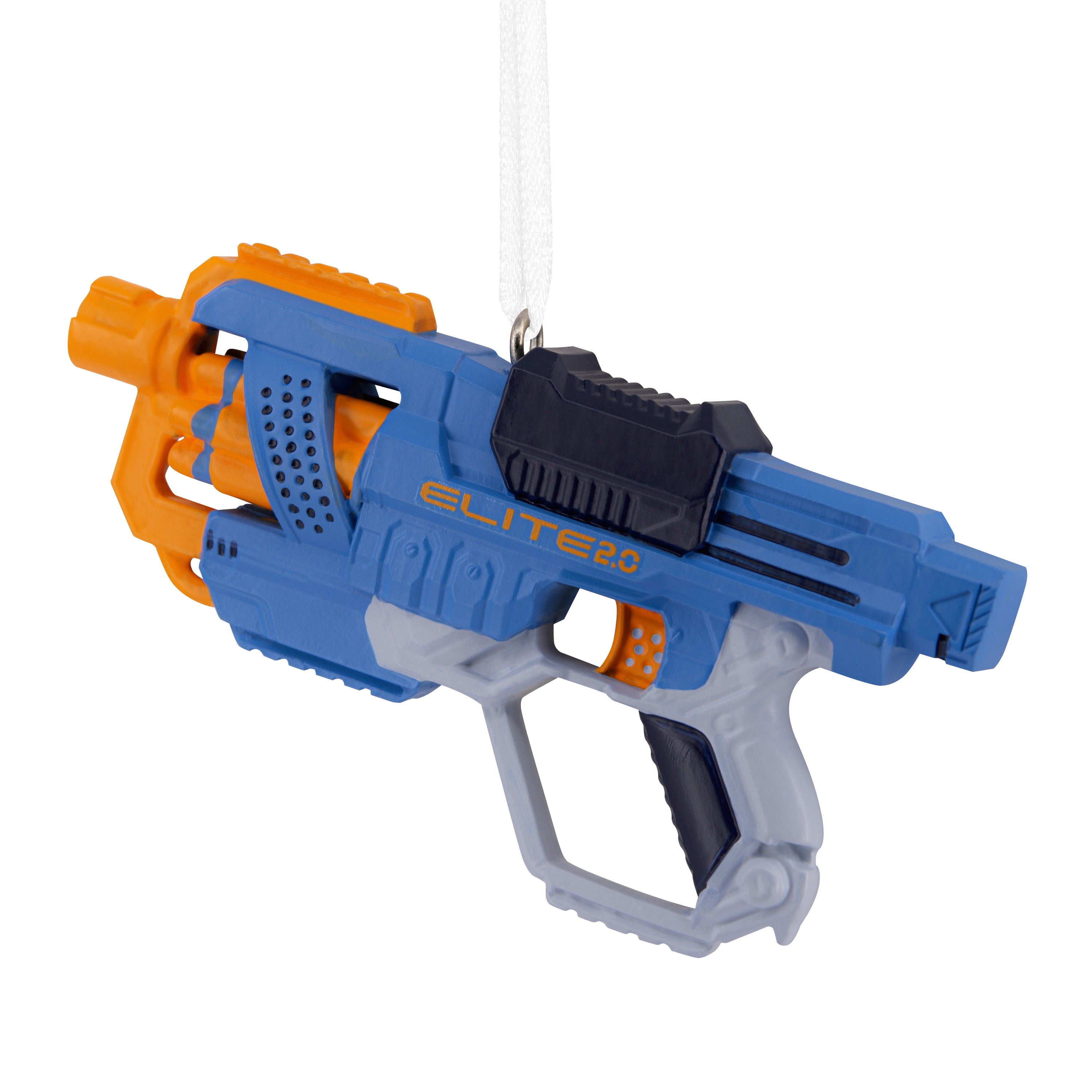 Hallmark Ornament (Hasbro Nerf Elite 2.0 Commander Dart Blaster), 1 Count