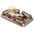 thumbnail image 2 of mDesign Metal Guest Disposable Paper Hand Towel Storage Tray - Bronze/Warm Brown, 2 of 5