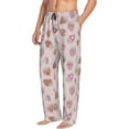 thumbnail image 2 of Xecao Strawberry Cake Men's Straight Lounge Pajama Pants: The Ultimate in Comfortable Sleepwear, 2 of 9