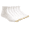 White, variant on Gold Toe Adult Men's 656P Cushioned Cotton Quarter Socks, 6 Pack (White Extended)