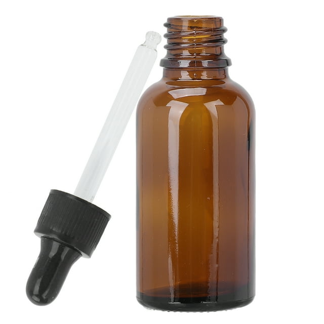 Dropper Bottles, Refillable Empty Essential Oil Bottle Portable Perfume DIY Dropper Bottle Accessory Thick Dark Amber Glass Tincture Bottles For Essential Oils Liquids For