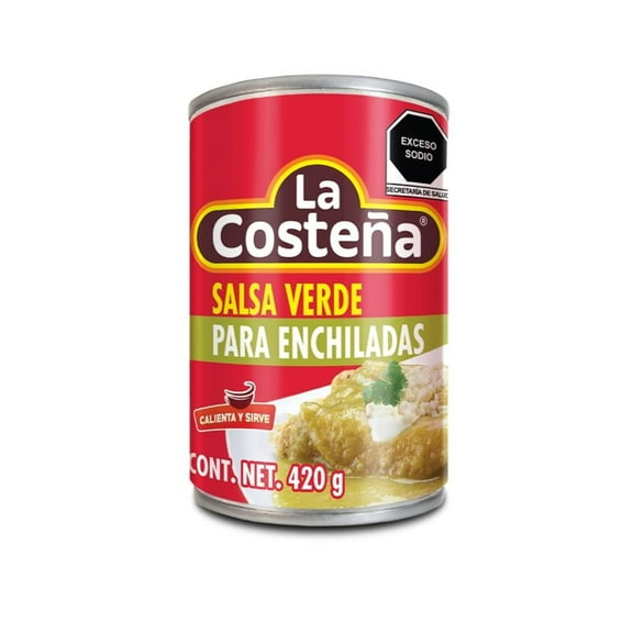 Salsa verde La Costeña para enchiladas 420 g