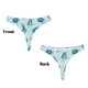 thumbnail image 3 of Balery Turtle Tangas de Algodón para Mujer con Estampado – Ropa Interior Sexy, Transpirable, G-string-Medium, 3 of 6