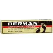 Derman Antifungal Cream for The Treatment of Athletes Foot, 1.76 oz
