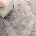 thumbnail image 6 of SAFAVIEH Shivan Quinlan Traditional Area Rug, Grey/Rose, 8' x 10', 6 of 11