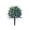 Dark Blue, variant on WYBXZ Artificial Camellia Topiary Plant, Purple Faux Flower Ball with Ground Stake, UV Resistant Outdoor Shrub for Garden, Yard, Wedding Aisle & Patio