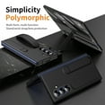 thumbnail image 6 of for Samsung Galaxy Z Fold 7 Case, Stylish Wristband Kickstand Silicone Screen Protector Drop Protective Skin-Friendly Shockproof Folding Case Cover for Samsung Galaxy Z Fold 7, Black, 6 of 7
