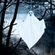 thumbnail image 3 of Decoraciones de Halloween, adornos de Halloween, regalos de Halloween. Pequeños fantasmas blancos espeluznantes para Halloween que cuelgan para decorar el patio, el porche, el interior y el exterior., 3 of 9