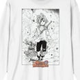 thumbnail image 2 of Seven Deadly Sins Meliodas With Demon Mark Adult White Long Sleeve Tee-Medium, 2 of 4