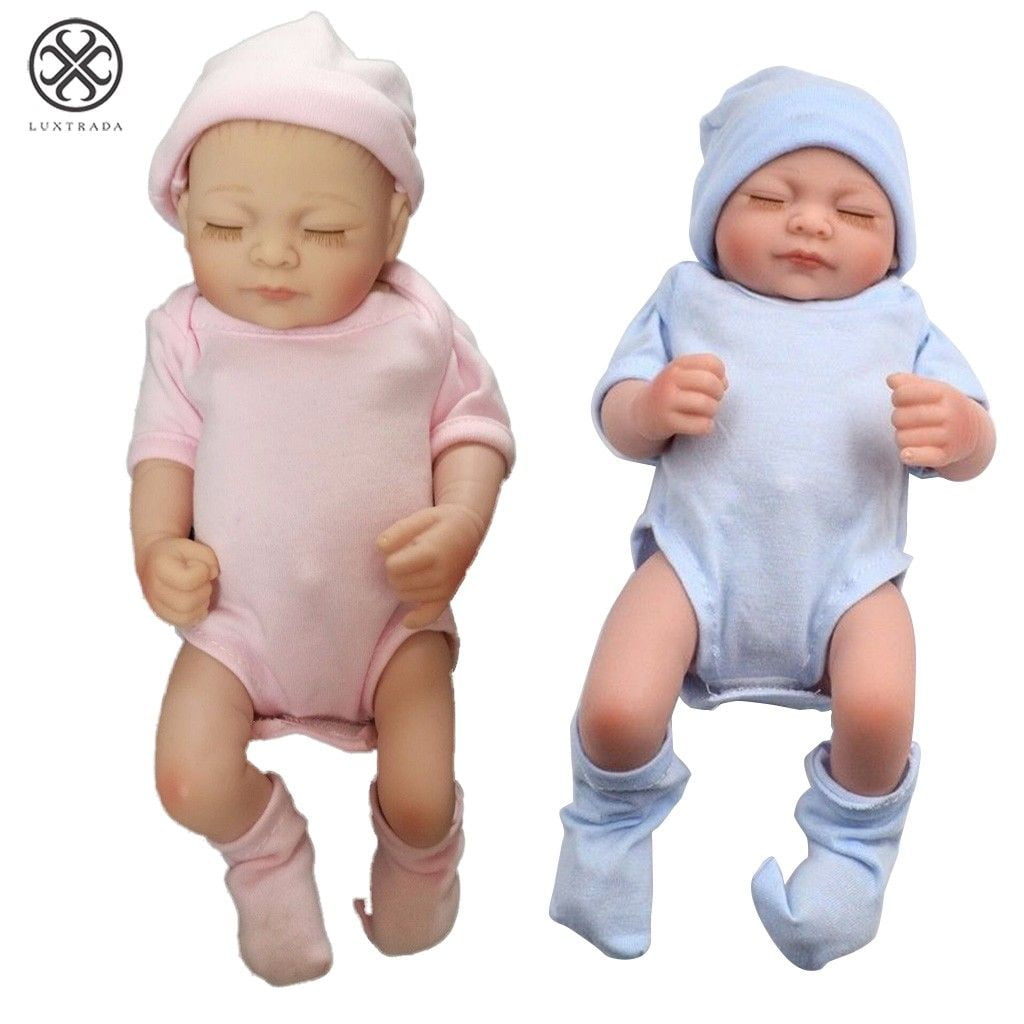 Realistic Handmade Baby Doll Newborn Lifelike Vinyl Weighted Alive Reborn Boy for sale online 