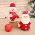 thumbnail image 3 of Yuarrent Feliz Navidad Bolsa de dulces Cordón Fiesta temática Atmósferas Prop Regalo de Navidad Bolsa Snack Galleta Saco Suministro Kits de decoración para fiestas Muñeco de nieve, 3 of 6