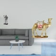 thumbnail image 2 of Figura De Camello, Estatua Decorativa, Adorno De Mesa Para Entrada, Chimenea, Dormitorio, Estante, Sala De Estar, Decoración Del Hogar, Regalo De Inauguración De La Casa., 2 of 8