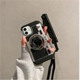thumbnail image 2 of Emily in Paris Phone Cases for iPhone 11 Pro Max, Cute Camera Design, 3D Vintage Camera Cover Phone Case with Long Lanyard (Silver Black, iPhone 11 Pro Max), 2 of 7