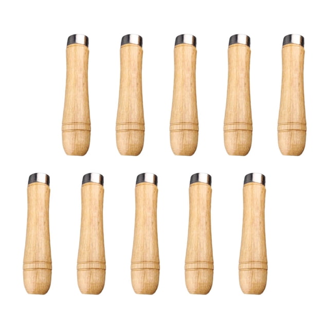10 limas de madera de repuesto para herramientas manuales de bricolaje, mantenimiento de garaje con metal. pequeño