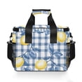thumbnail image 7 of FORMRS Insulated Cooler Bag 24 Cans Capacity Soft Leakproof Lunch Box with Side Pockets, Light Lemon, 7 of 7