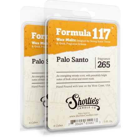 Palo Santo Wax Melts Multi Pack - Highly Scented   Essential & Natural Oils - Shortie's Candle Company