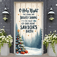 thumbnail image 2 of Decorative Design Christmas Banner Festive Decoration O Holy Night Holiday Celebration for Christmas Event Party Winter Decoration, 2 of 8