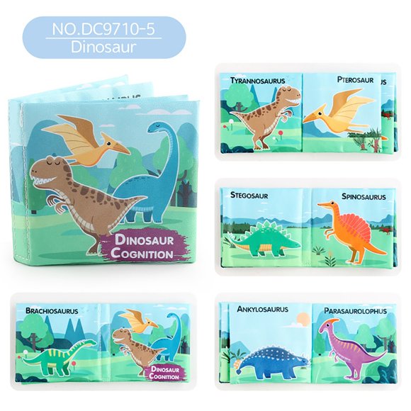 Children's Animals Cloth Book Baby Hand Puppet Cloth Toy Cloth Education Book