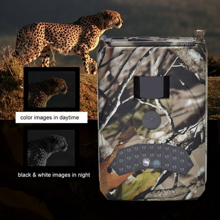 Trail Camera,Ymiko 1080P HD Trail Outdoor Wildlife Waterproof Infrared Night Vision Hunting Video