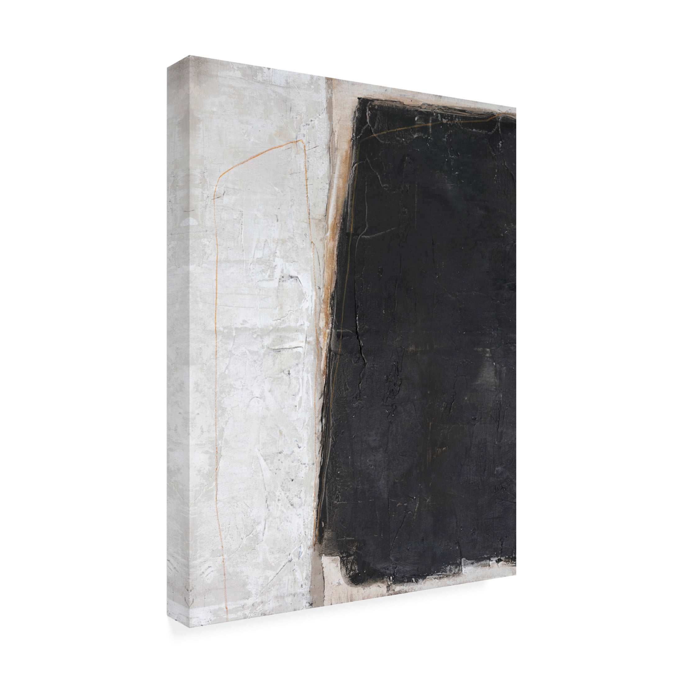 Canvas Wall Art - Design Fabrikken 'Blackout' Wall Art for Living Room, Bedroom, or Office Décor by Trademark Fine Art - 14 x 19 Inches