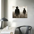 thumbnail image 3 of ONETECH  Western Cowboy Canvas Art - Home Decor Wall Art Print Poster Painting, 3 of 4