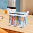thumbnail image 1 of Contenedores de almacenamiento DcGZvy, caja para guardar libros, transparente, para el hogar, debajo del escritorio, para guardar juguetes con tapa, ahorros de otoño., 1 of 6