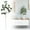 Green, variant on Blue Fall Decor Eucalyptus Leaves Artificial Eucalyptus Stems Long Silver Dollar Leaves Faux Leaf Branches Fake Silk Eucalyptus for Spring Summer Home Festival Thanksgiving Christmas Decor,1PC