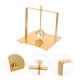 thumbnail image 5 of unbranded De Servilletas De Metálico Dorado Para Hogar Y Eventos, 5 of 8