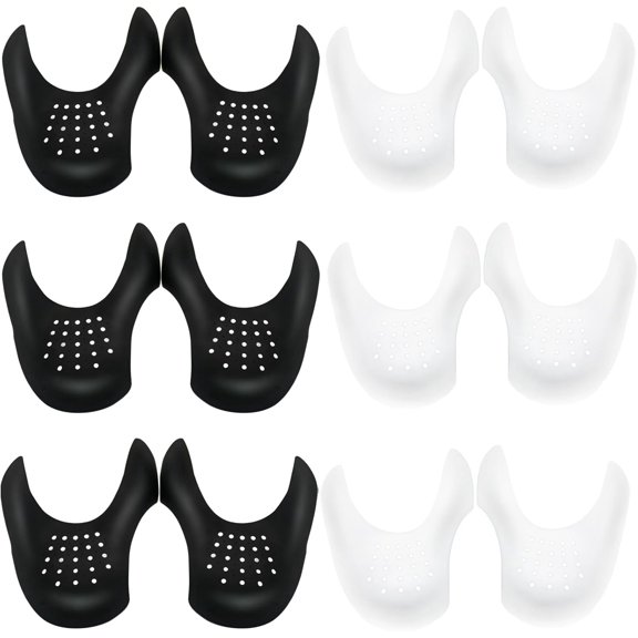 6 Pairs Crease Protectors for Air Force Shoes, Sneaker Guard, Shoes Protector Prevent Sneaker No Creases