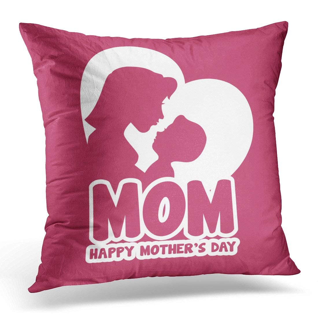 ARHOME Baby Happy Mothers Day Beautiful Pillow Case Pillow Cover 20x20