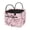 Cherry Blossom Butterfly Print, variant on Garronmavis Vintage Rose Floral Quilted Laundry Hamper with Handles, Foldable Large Capacity Decorative Fabric Storage Basket for Bedroom, Nursery, Bathroom, Laundry Room