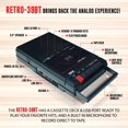 thumbnail image 3 of RETRO-39 Shoebox Tape Recorder with USB Player, 3 of 5