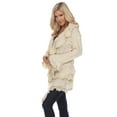 thumbnail image 2 of Simply Couture Women's Casual Knit Long Sleeve Open Front Cardigan Sweaters-Beige-X-Large, 2 of 3