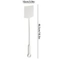 thumbnail image 3 of Long Handle Fly Swatter With Hanging Hole Thickened Large Grid Insect Swatter Non Slip Grip Bug Killer For Indoor Kitchen Garden(White-46.5Cm), 3 of 9