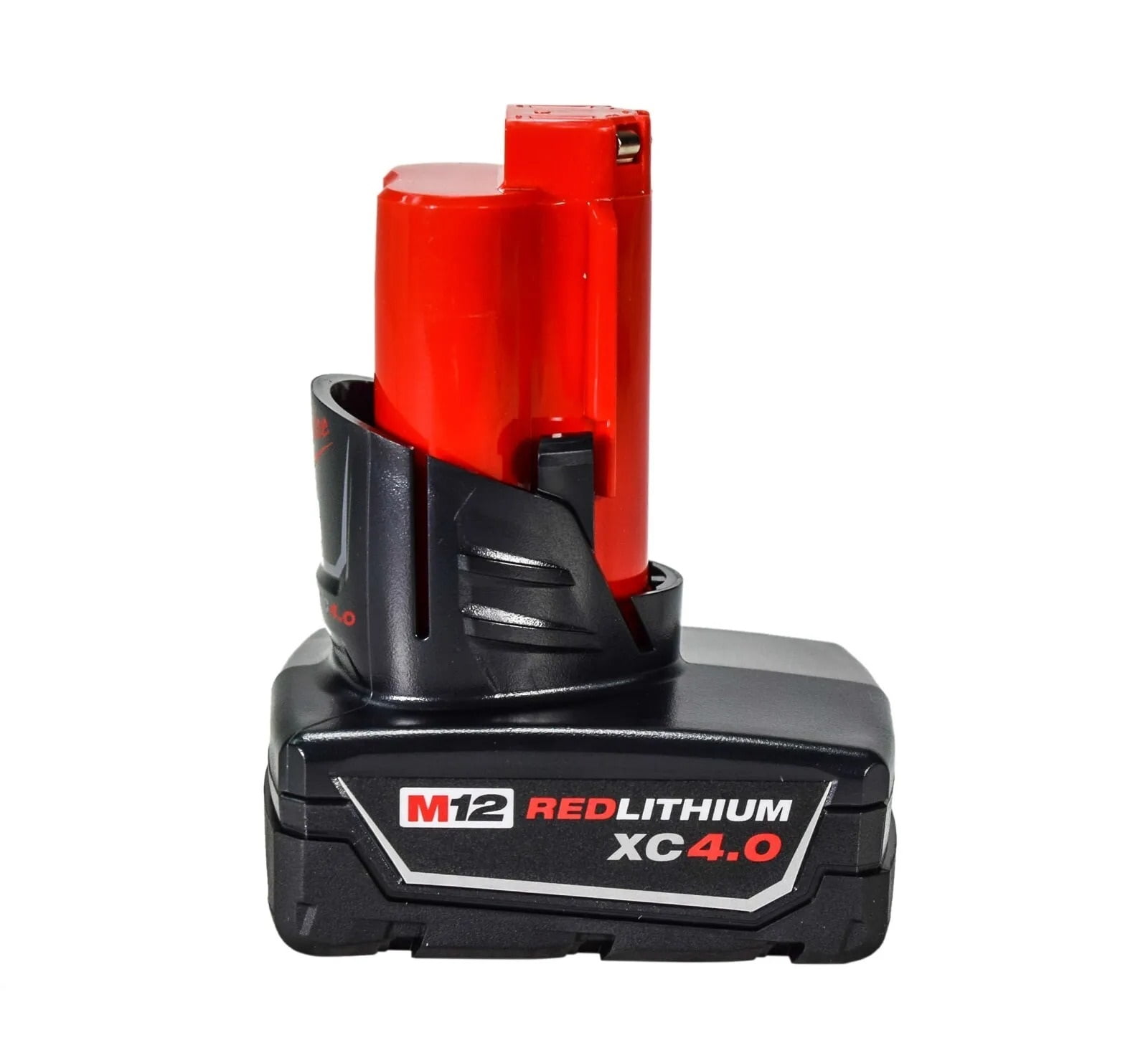 Milwaukee 48-11-2440 12-Volt XC 4.0 AH Red Lithium Ion Cordless M12 REDLITHIUM Extended Capacity Battery