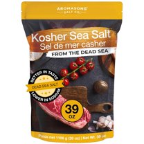 Aromasong Coarse Sea Salt Grinder Refill, Sun Dried Dead Sea Salt, 100% ...