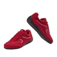 thumbnail image 5 of LUCKY STEP Retro Fashion Sneakers Lightweight Comfort Casual Shoes,Red,Womens, 5 of 6