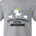 thumbnail image 4 of Inktastic Extra Chromosome Extra Awesome with Unicorn Youth T-Shirt, 4 of 5