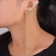 thumbnail image 2 of Cristal De La Cadena Del Corazón De Del Oído Del Abrigo Del Manguito Clip De Declaración Pendiente Salvador Ear Clip Manguito, 2 of 5