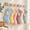 Pastel, variant on 6 Pack Neutral Colors Cable Knit Christmas Stockings, 18 Inch and 15 Inch Sizes