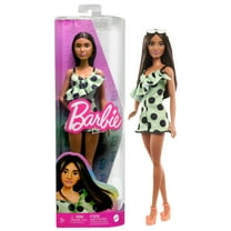 Barbie Doll, Brunette with Polka Dot Romper, Barbie Fashionistas