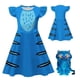 thumbnail image 2 of Vestido de seda color leche con estampado de tigre K-POP y mangas abullonadas para niñas, con bolso, estilo coreano, disfraz de actuación para niños, varios estilos, 100-150 cm, 2 of 5