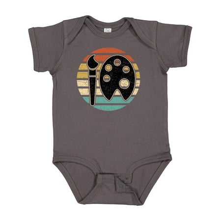 

Inktastic Artist Retro Sunset Art Teacher Gift Baby Boy or Baby Girl Bodysuit