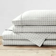 thumbnail image 7 of Brielle Home Printed Cotton Sateen Sheets Collection, 7 of 7